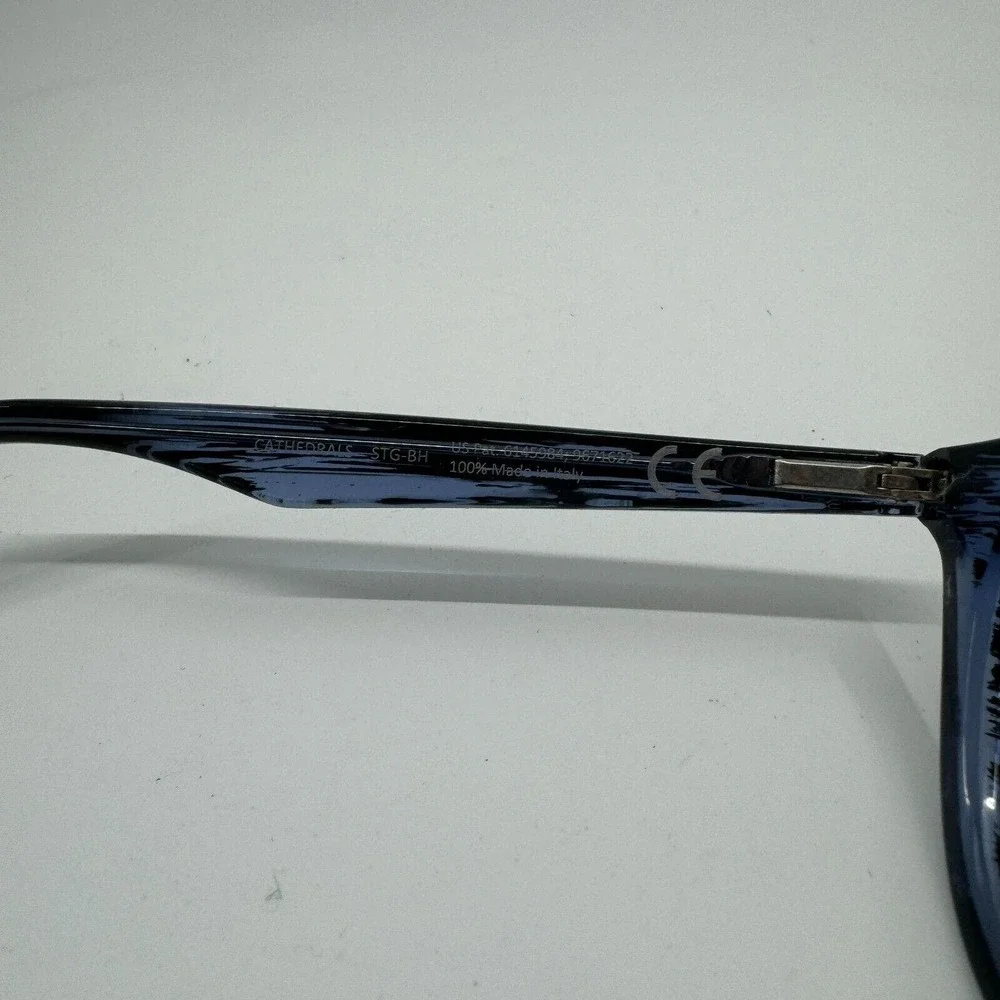 Maui Jim Cathedrals MJ782-03S Sunglasses Blue Cat Eye Polarized 52-17-144 H10730